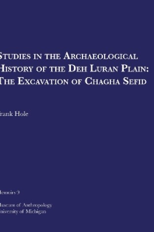 Cover of Studies in the Archeological History of the Deh Luran Plain