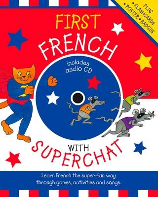 Book cover for First French with Superchat