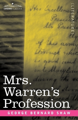 Book cover for Mrs. Warren's Profession