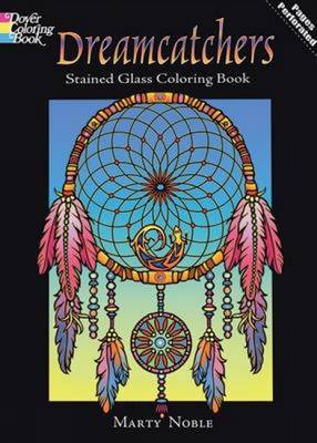 Cover of Dreamcatchers Stained Glass Coloring Book