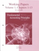 Book cover for Working Papers, Volume 1, Chapters 1-13 for Use with Fundamental Accounting Principles