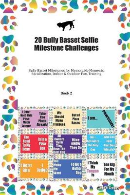 Book cover for 20 Bully Basset Selfie Milestone Challenges