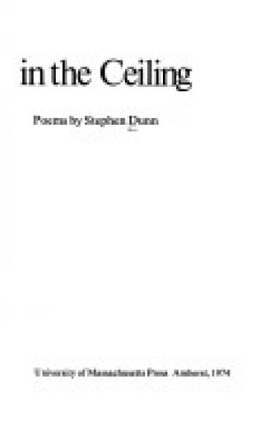 Cover of Looking for Holes in the Ceiling