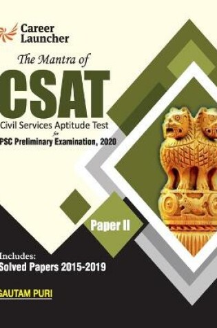 Cover of The Mantra of  Csat Paper II 2020