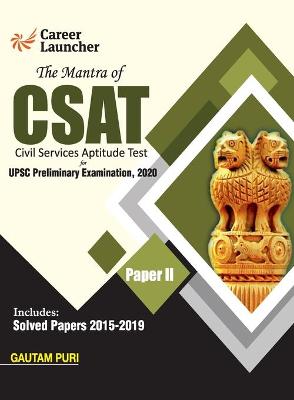 Book cover for The Mantra of  Csat Paper II 2020