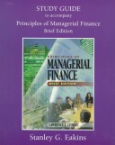 Book cover for Study Guide to Principles of Managerial Finance - Brief Edition