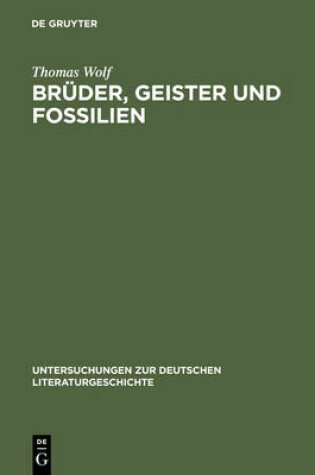 Cover of Bruder, Geister und Fossilien