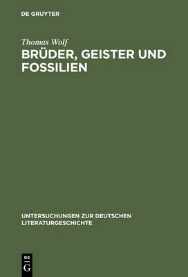 Book cover for Bruder, Geister und Fossilien