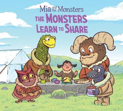 Book cover for The Monsters Learn to Share