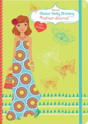 Book cover for Sticker Dolly Fashion Notebook