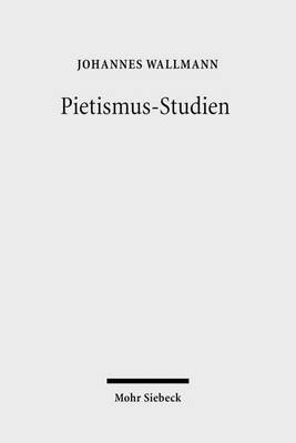 Book cover for Pietismus-Studien