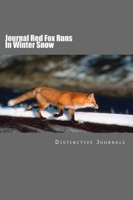 Cover of Journal Red Fox Runs In Winter Snow