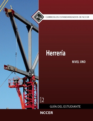 Book cover for Ironworking Level 1 Trainee Guide in Spanish (International Version)