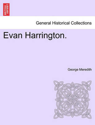 Book cover for Evan Harrington. Vol. II.