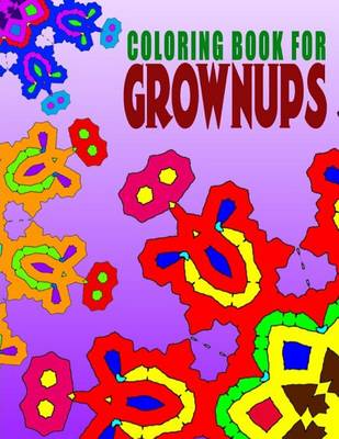 Cover of COLORING BOOKS FOR GROWNUPS - Vol.3