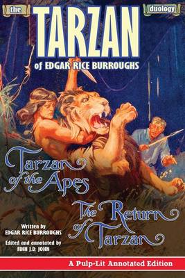 Book cover for The Tarzan Duology of Edgar Rice Burroughs
