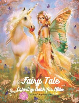 Book cover for Fairy Tale Coloring Book for Kids