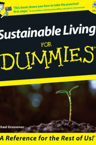 Cover of Sustainable Living For Dummies