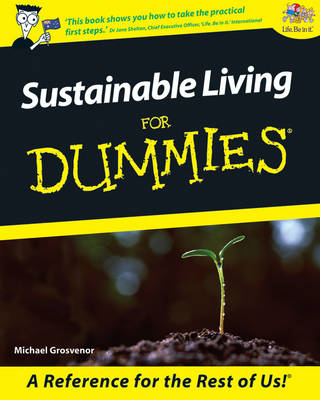 Book cover for Sustainable Living For Dummies