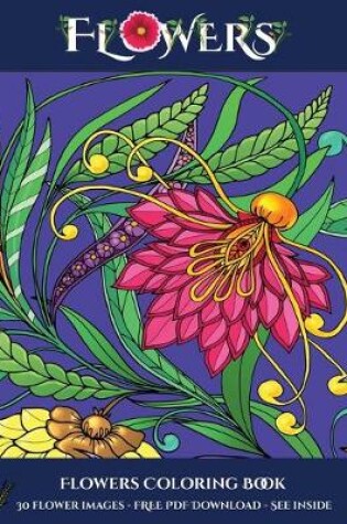 Cover of Flowers Coloring Book