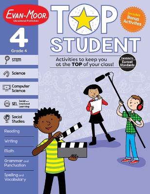 Cover of Top Student, Grade 4 Workbook