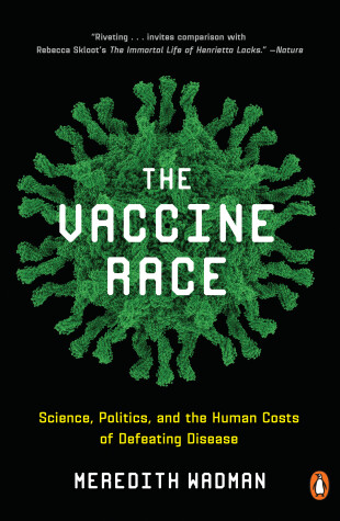 Book cover for The Vaccine Race