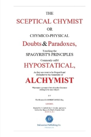 Cover of The Skeptical Chymist