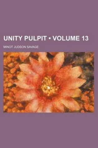 Cover of Unity Pulpit (Volume 13)