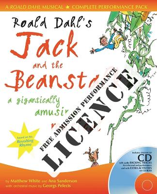 Cover of Roald Dahl's Jack and the Beanstalk Performance Licence (no admission fee)