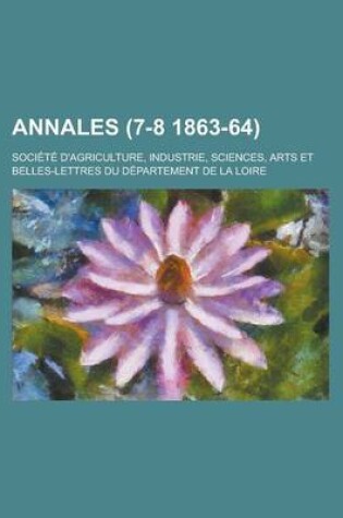 Cover of Annales (7-8 1863-64)