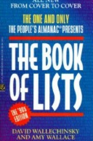 Cover of The Book of Lists