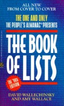 Book cover for The Book of Lists