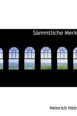 Cover of Sammtliche Merke