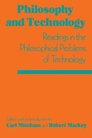 Cover of Philosophy and Technology