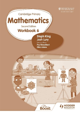 Book cover for Cambridge Primary Mathematics Workbook 6 Second Edition