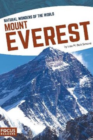 Cover of Natural Wonders: Mount Everest