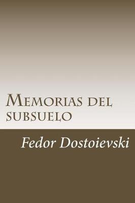 Book cover for Memorias del Subsuelo