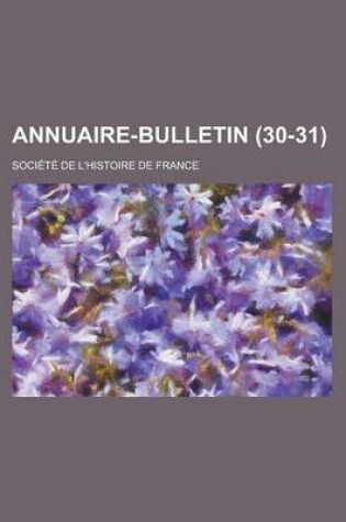 Cover of Annuaire-Bulletin (30-31)