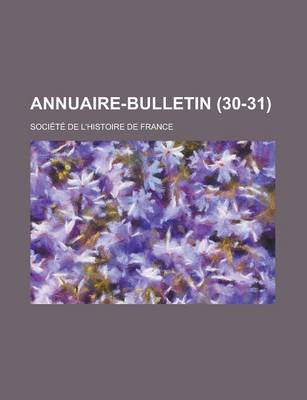 Book cover for Annuaire-Bulletin (30-31)