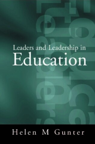 Cover of Leaders and Leadership in Education