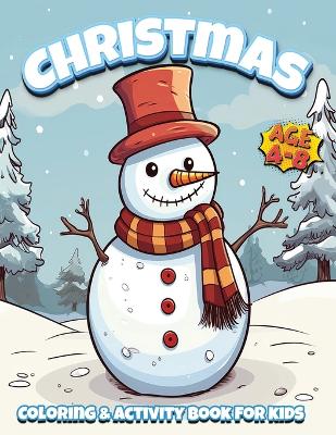 Book cover for Christmas Coloring and Activity Book