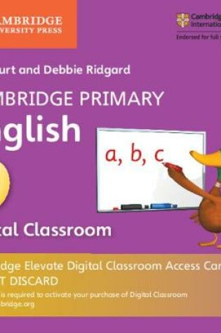 Cover of Cambridge Primary English Stage 5 Cambridge Elevate Digital Classroom Access Card (1 Year)