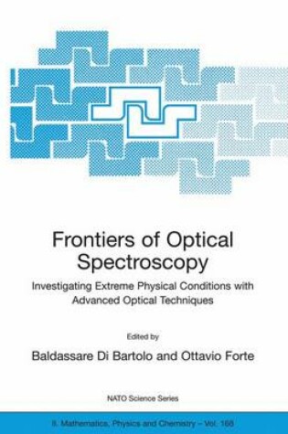 Cover of Frontiers of Optical Spectroscopy