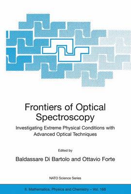 Book cover for Frontiers of Optical Spectroscopy