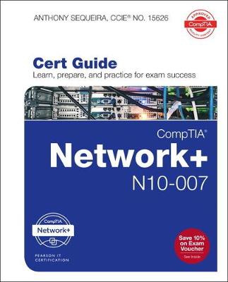 Book cover for CompTIA Network+ N10-007 Cert Guide