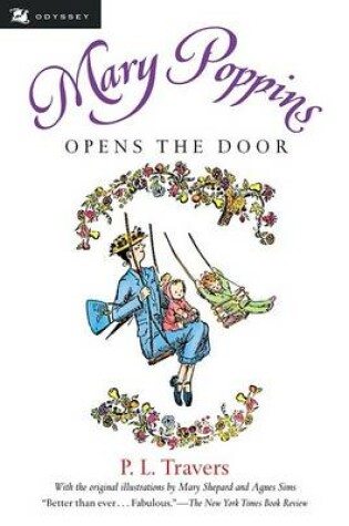 Cover of Mary Poppins Opens the Door
