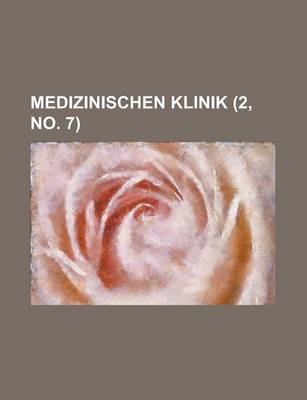 Book cover for Medizinischen Klinik (2, No. 7 )