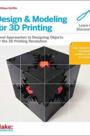 Cover of Design and Modeling for 3D Printing