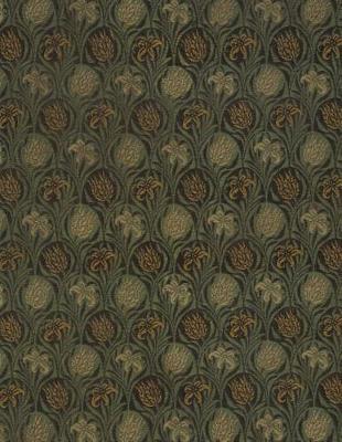 Book cover for Tulip and Lily, William Morris. Ruled Journal