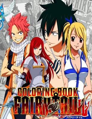 Book cover for Fairy Tail Coloring Book